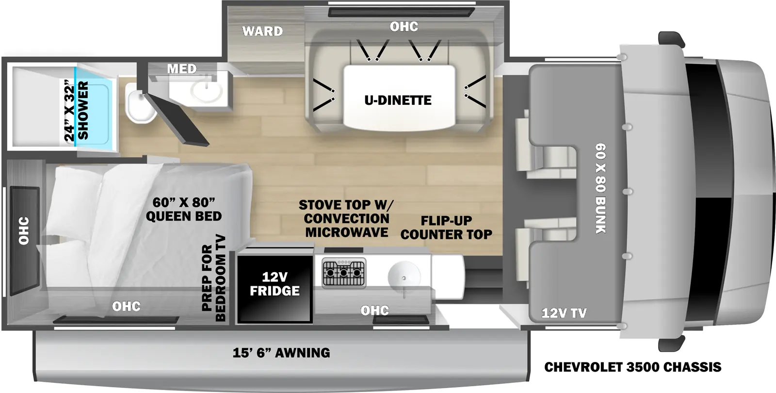 2024 2150SLE Floorplan